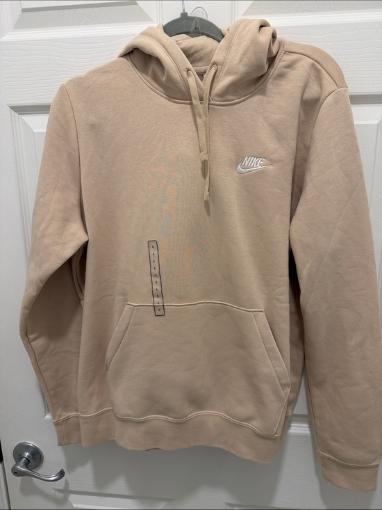 Nike Tops - Nike Tan/Beige Pullover Hoodie